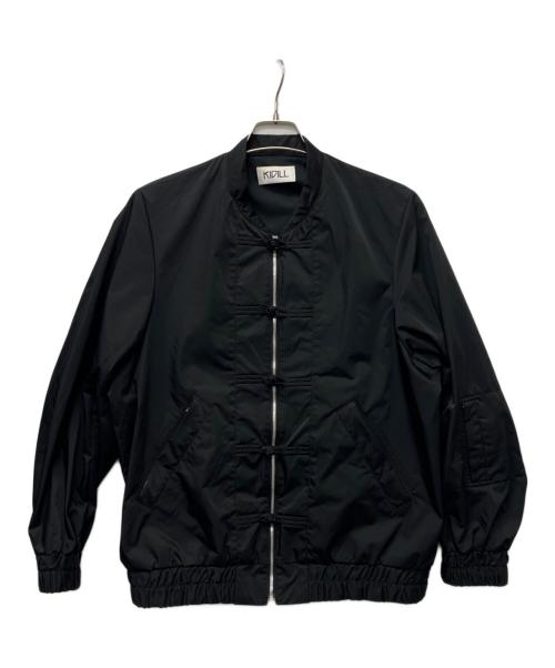 KIDILL（キディル）KIDILL (キディル) チャイナボタンナイロンジャケット ブラック サイズ:不明の古着・服飾アイテム