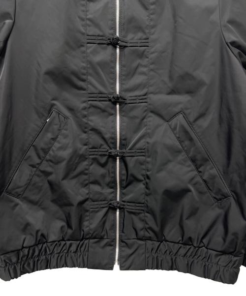 KIDILL（キディル）KIDILL (キディル) チャイナボタンナイロンジャケット ブラック サイズ:不明の古着・服飾アイテム
