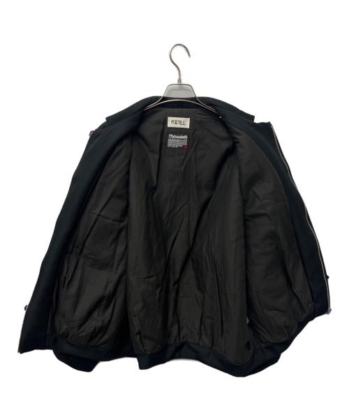 KIDILL（キディル）KIDILL (キディル) チャイナボタンボンバージャケット ブラック サイズ:４６の古着・服飾アイテム