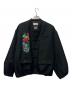 KIDILL（キディル）の古着「チャイナボタンボンバージャケット」｜ブラック