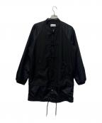 KIDILLキディル）の古着「チャイナボタンコート」｜ブラック
