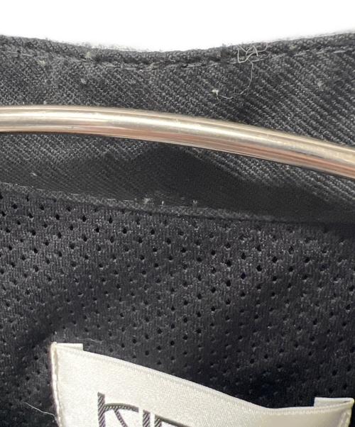 KIDILL（キディル）KIDILL (キディル) チャイナボタンコート ブラック サイズ:４４の古着・服飾アイテム