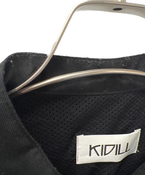KIDILL（キディル）KIDILL (キディル) チャイナボタンコート ブラック サイズ:４４の古着・服飾アイテム