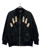 Liberozリベルオズ）の古着「ブルゾン」｜ブラック