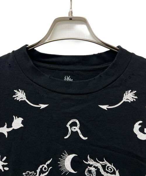 rurumu:（ルルムウ）rurumu: (ルルムウ) 長袖カットソー ブラック サイズ:Ｌの古着・服飾アイテム