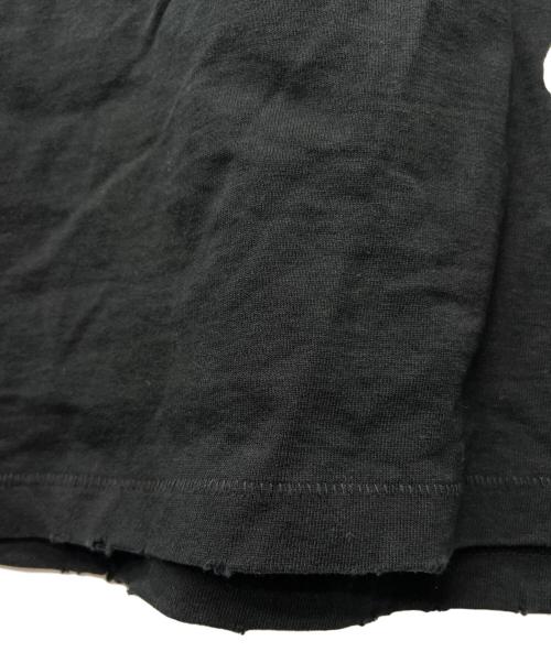 rurumu:（ルルムウ）rurumu: (ルルムウ) 長袖カットソー ブラック サイズ:Ｌの古着・服飾アイテム