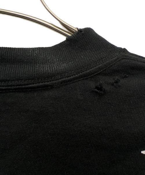 rurumu:（ルルムウ）rurumu: (ルルムウ) 長袖カットソー ブラック サイズ:Ｌの古着・服飾アイテム