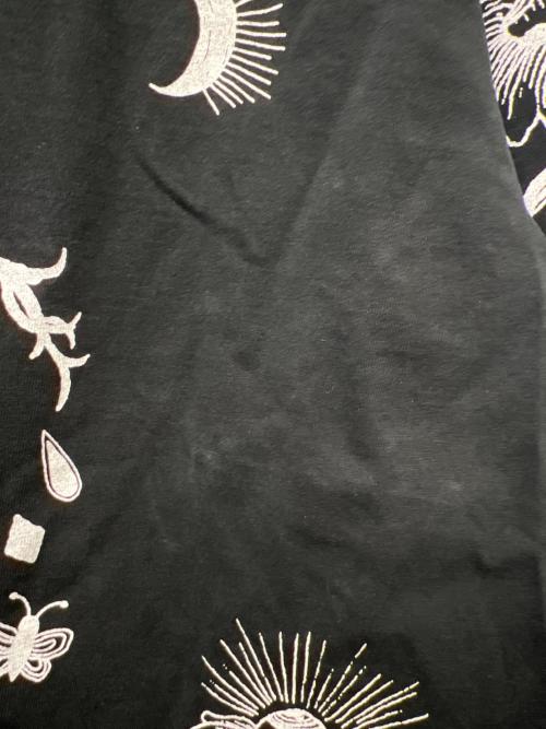 rurumu:（ルルムウ）rurumu: (ルルムウ) 長袖カットソー ブラック サイズ:Ｌの古着・服飾アイテム