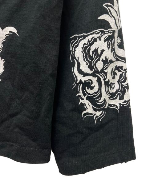 rurumu:（ルルムウ）rurumu: (ルルムウ) 長袖カットソー ブラック サイズ:Ｌの古着・服飾アイテム