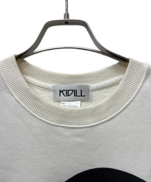 KIDILL（キディル）KIDILL (キディル) クルーネックスウェット ホワイト サイズ:FREEの古着・服飾アイテム