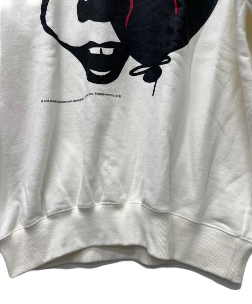 KIDILL（キディル）KIDILL (キディル) クルーネックスウェット ホワイト サイズ:FREEの古着・服飾アイテム