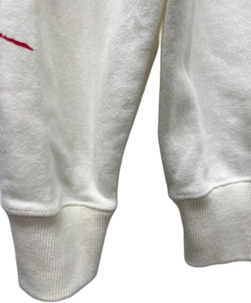 KIDILL（キディル）KIDILL (キディル) クルーネックスウェット ホワイト サイズ:FREEの古着・服飾アイテム