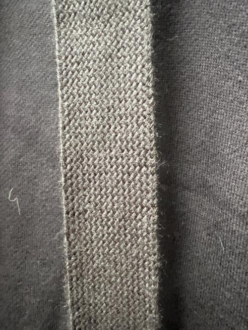 KIDILL（キディル）KIDILL (キディル) プルオーバーパーカー ブラック×ブルー サイズ:FREEの古着・服飾アイテム