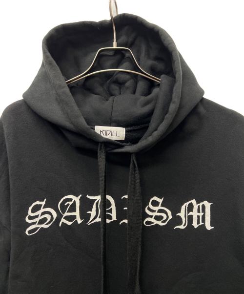 KIDILL（キディル）KIDILL (キディル) プルオーバーパーカー ブラック サイズ:FREEの古着・服飾アイテム