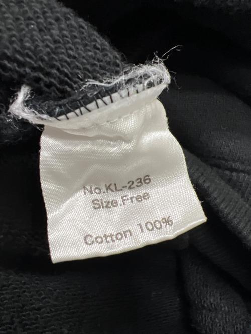 KIDILL（キディル）KIDILL (キディル) プルオーバーパーカー ブラック サイズ:FREEの古着・服飾アイテム