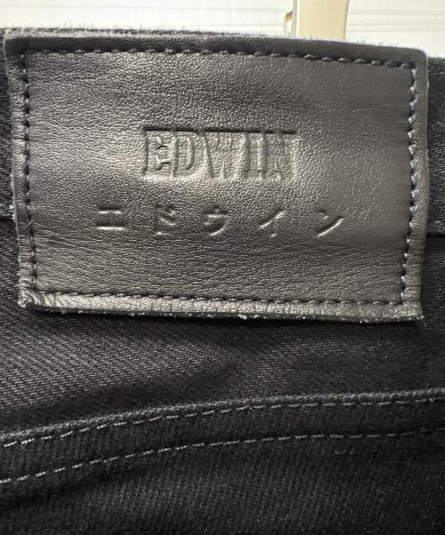 KIDILL（キディル）KIDILL (キディル) EDWIN (エドウィン) Tシャツドッキングデニムパンツ ブラック サイズ:２９の古着・服飾アイテム