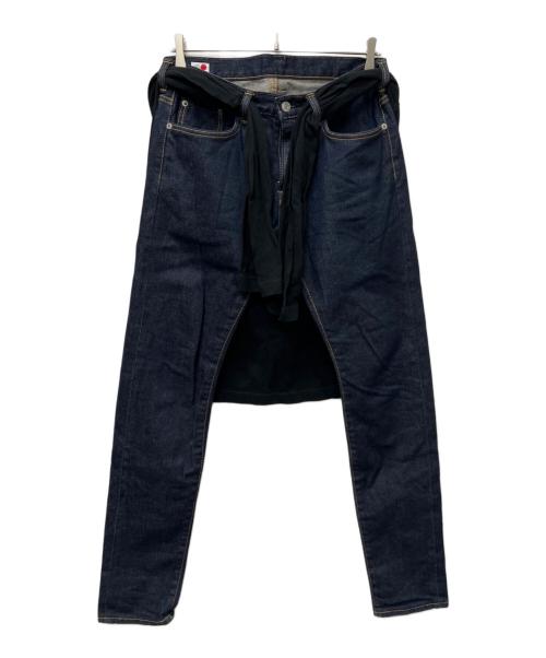 KIDILL（キディル）KIDILL (キディル) EDWIN (エドウィン) Tシャツドッキングデニムパンツ インディゴ サイズ:２９の古着・服飾アイテム