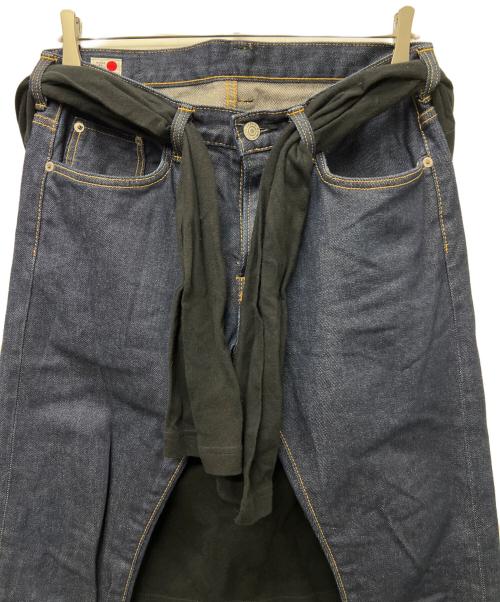 KIDILL（キディル）KIDILL (キディル) EDWIN (エドウィン) Tシャツドッキングデニムパンツ インディゴ サイズ:２９の古着・服飾アイテム