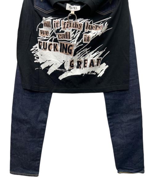 KIDILL（キディル）KIDILL (キディル) EDWIN (エドウィン) Tシャツドッキングデニムパンツ インディゴ サイズ:２９の古着・服飾アイテム