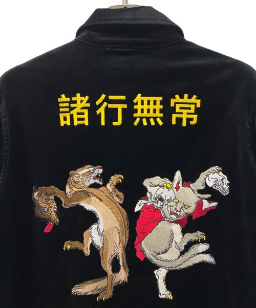 KIDILL（キディル）KIDILL (キディル) スタジャン ブラック サイズ:４４の古着・服飾アイテム