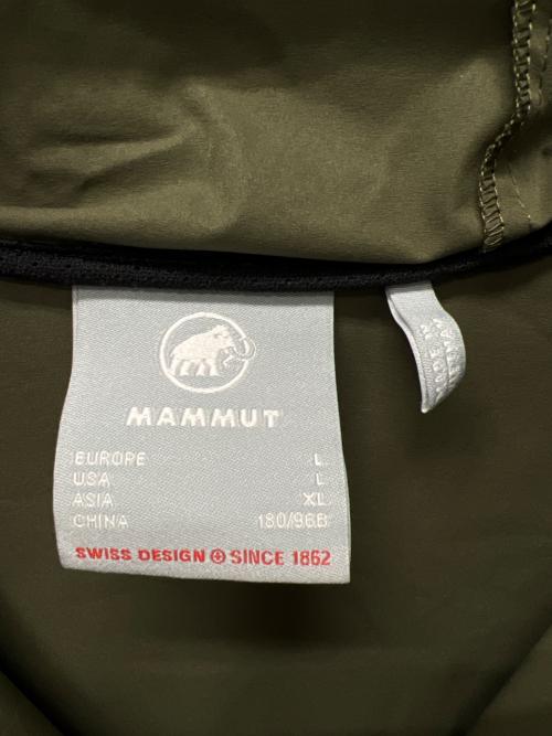 MAMMUT（マムート）MAMMUT (マムート) Macun 2.0 SO Jacket AF Men オリーブ サイズ:ＸＬの古着・服飾アイテム