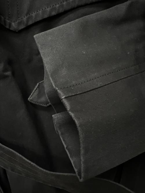 Aquascutum（アクアスキュータム）Aquascutum (アクアスキュータム) トレンチコート ブラック サイズ:３６の古着・服飾アイテム