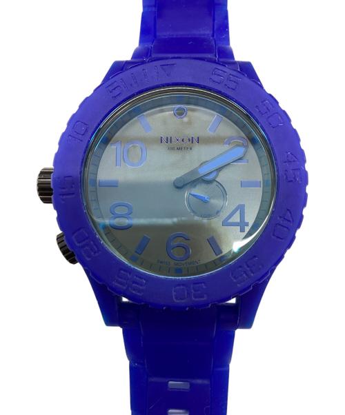 NIXON（ニクソン）NIXON (ニクソン) 腕時計 ブルーの古着・服飾アイテム