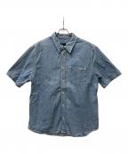 COACHコーチ）の古着「半袖シャツ」｜インディゴ