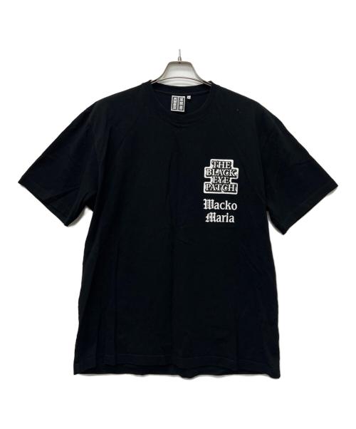 THE BLACK EYE PATCH（ブラックアイパッチ）THE BLACK EYE PATCH (ブラックアイパッチ) WACKO MARIA (ワコマリア) カットソー ブラック サイズ:ＸＬの古着・服飾アイテム