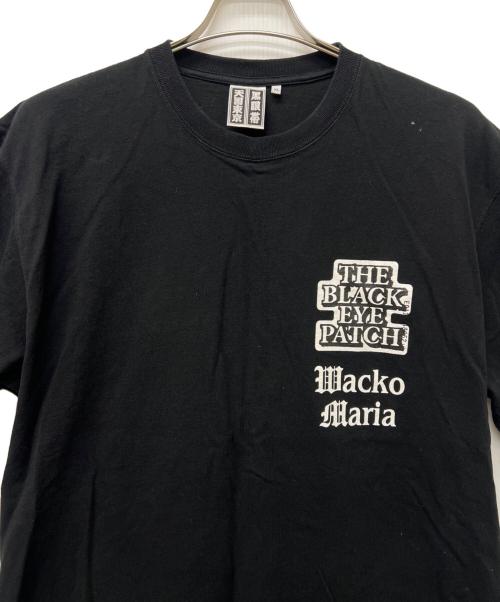 THE BLACK EYE PATCH（ブラックアイパッチ）THE BLACK EYE PATCH (ブラックアイパッチ) WACKO MARIA (ワコマリア) カットソー ブラック サイズ:ＸＬの古着・服飾アイテム