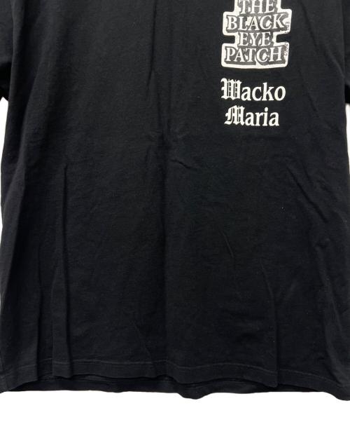 THE BLACK EYE PATCH（ブラックアイパッチ）THE BLACK EYE PATCH (ブラックアイパッチ) WACKO MARIA (ワコマリア) カットソー ブラック サイズ:ＸＬの古着・服飾アイテム