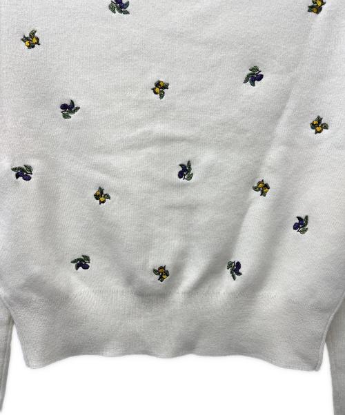 CABAN（キャバン）CABAN (キャバン) 厚手カーディガン アイボリー サイズ:FREEの古着・服飾アイテム