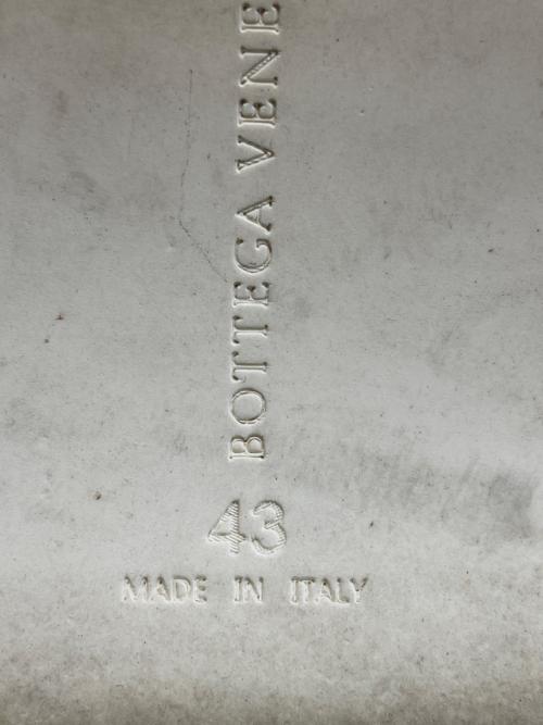 BOTTEGA VENETA（ボッテガベネタ）BOTTEGA VENETA (ボッテガベネタ) レザーシューズ ブラック サイズ:SIZE 43の古着・服飾アイテム