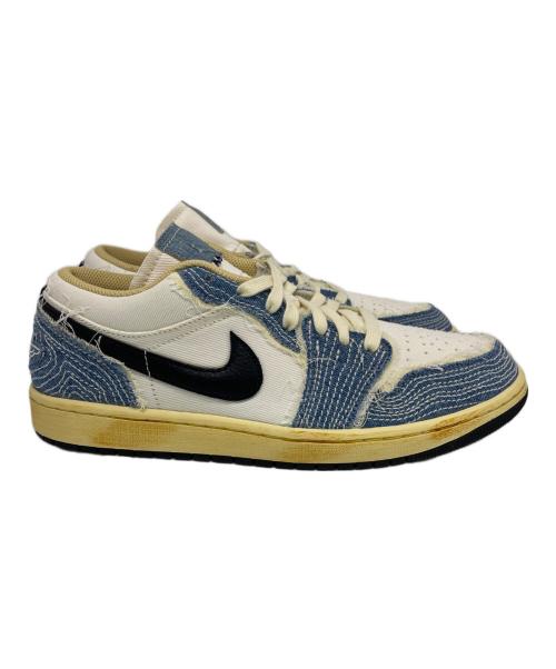 NIKE（ナイキ）NIKE (ナイキ) ローカットスニーカー インディゴ×ホワイト サイズ:㎝28の古着・服飾アイテム