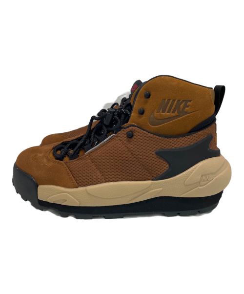 NIKE（ナイキ）NIKE (ナイキ) sacai (サカイ) ハイカットスニーカー ブラウン サイズ:28cmの古着・服飾アイテム