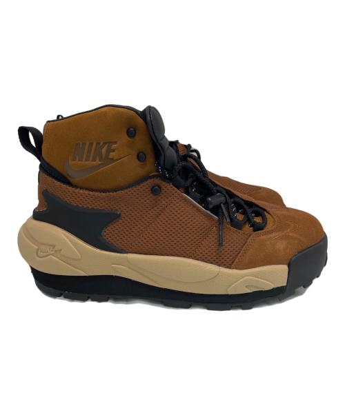 NIKE（ナイキ）NIKE (ナイキ) sacai (サカイ) ハイカットスニーカー ブラウン サイズ:28cmの古着・服飾アイテム