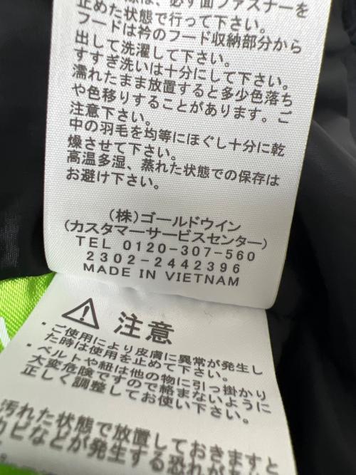 THE NORTH FACE（ザ ノース フェイス）THE NORTH FACE (ザ ノース フェイス) ヌプシベスト ブラック サイズ:Ｌの古着・服飾アイテム