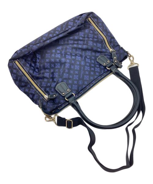 CHRISTIAN OLIVIER（クリスチャン オリヴィア）CHRISTIAN OLIVIER (クリスチャン オリヴィア) 2WAYバッグ ネイビーの古着・服飾アイテム