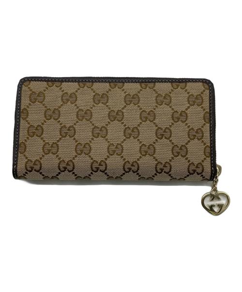 GUCCI（グッチ）GUCCI (グッチ) 長財布 ベージュの古着・服飾アイテム