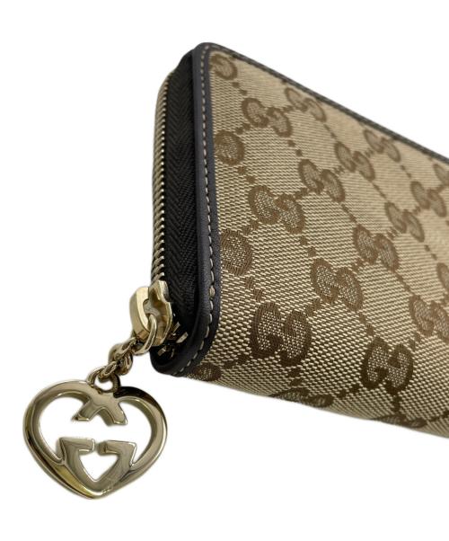 GUCCI（グッチ）GUCCI (グッチ) 長財布 ベージュの古着・服飾アイテム