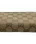 中古・古着 GUCCI (グッチ) 長財布 ベージュ：18000円