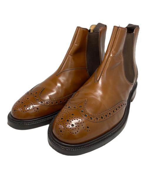 CHURCH'S（チャーチ）CHURCH'S (チャーチ) サイドゴアブーツ ブラウン サイズ:8の古着・服飾アイテム