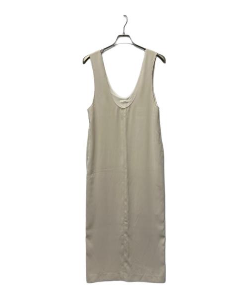 anuke（アンヌーク）anuke (アンヌーク) Twill Uneck Onepiece アイボリー サイズ:３８の古着・服飾アイテム
