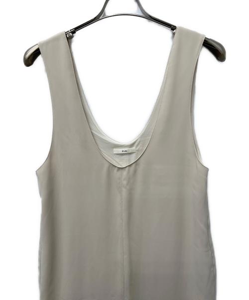 anuke（アンヌーク）anuke (アンヌーク) Twill Uneck Onepiece アイボリー サイズ:３８の古着・服飾アイテム
