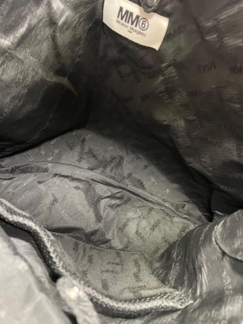 MM6 Maison Margiela（エムエムシックスメゾンマルジェラ）MM6 Maison Margiela (エムエムシックスメゾンマルジェラ) ジャパニーズメッシュトートバッグ ブラックの古着・服飾アイテム