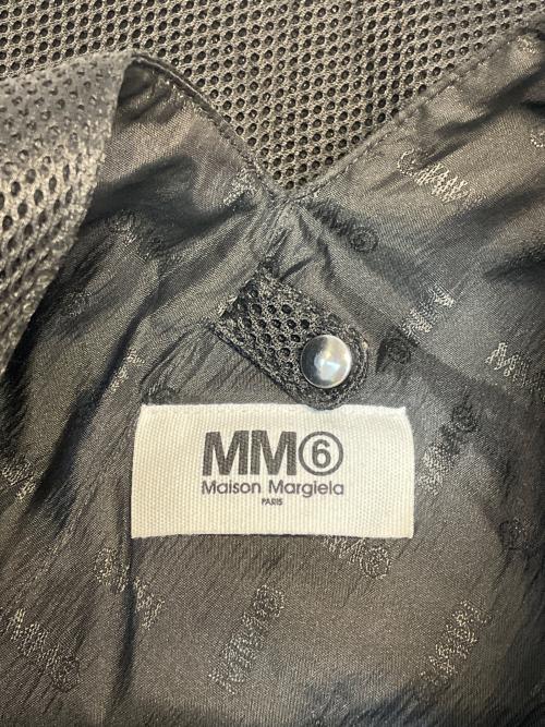 MM6 Maison Margiela（エムエムシックスメゾンマルジェラ）MM6 Maison Margiela (エムエムシックスメゾンマルジェラ) ジャパニーズメッシュトートバッグ ブラックの古着・服飾アイテム