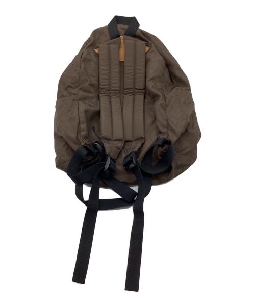 Herve Chapelier（エルベシャプリエ）Herve Chapelier (エルベシャプリエ) ナイロンリュック ブラウンの古着・服飾アイテム