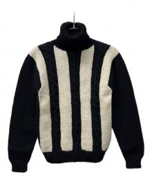 DRIES VAN NOTEN（ドリスヴァンノッテン）の古着「厚手ニット」｜ブラック