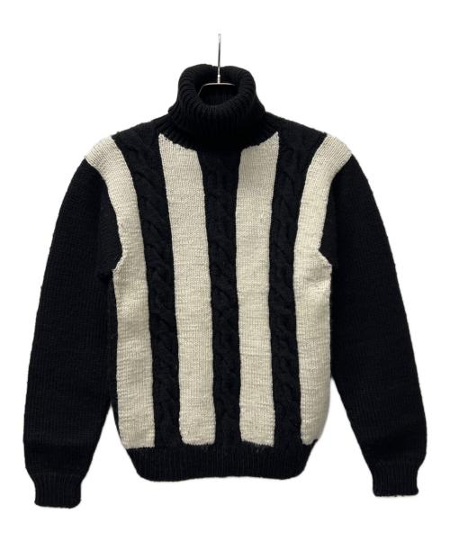 DRIES VAN NOTEN（ドリスヴァンノッテン）DRIES VAN NOTEN (ドリスヴァンノッテン) 厚手ニット ブラック サイズ:Ｓの古着・服飾アイテム