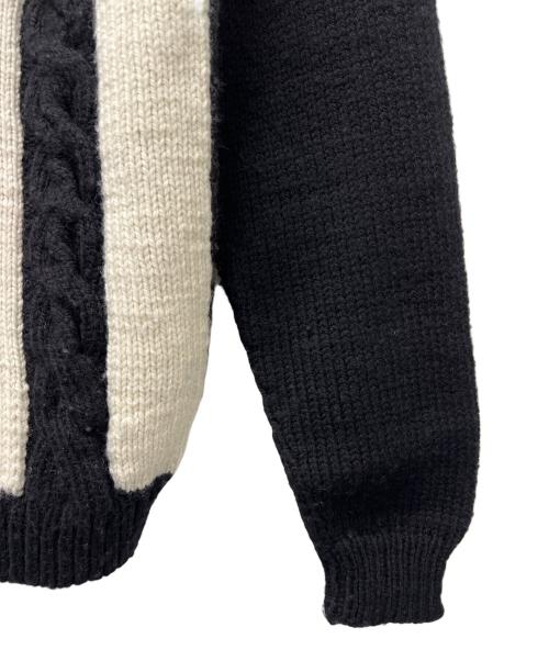 DRIES VAN NOTEN（ドリスヴァンノッテン）DRIES VAN NOTEN (ドリスヴァンノッテン) 厚手ニット ブラック サイズ:Ｓの古着・服飾アイテム